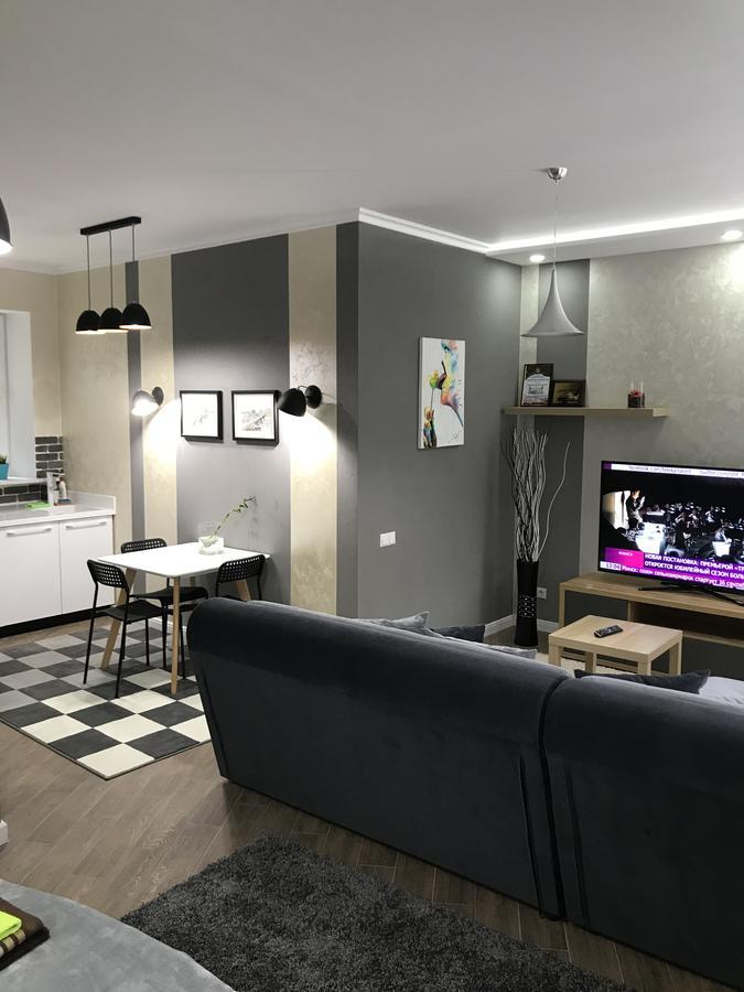 Apartment On Vialikaja Trajeckaja Grodno Dış mekan fotoğraf